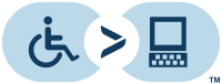 This Web Accessibility icon serves as a link to download eSSENTIAL Accessibility assistive technology software for individuals with physical disabilities. It is being featured as part of a Disability Community Involvement initiative that reflects our commitment to Diversity, Inclusion,Corporate Citizenship and Social Responsibility.